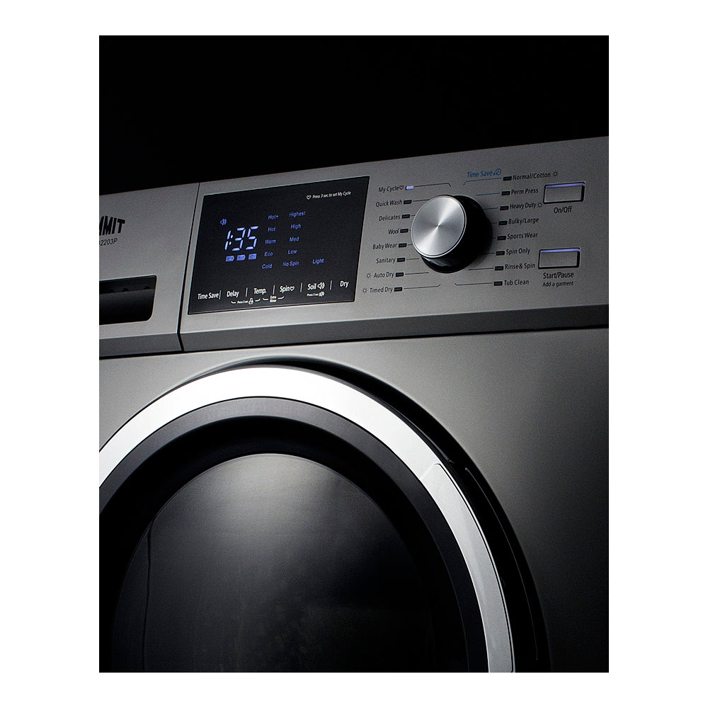 Summit 24" Wide 115v Washer/dryer Combo
