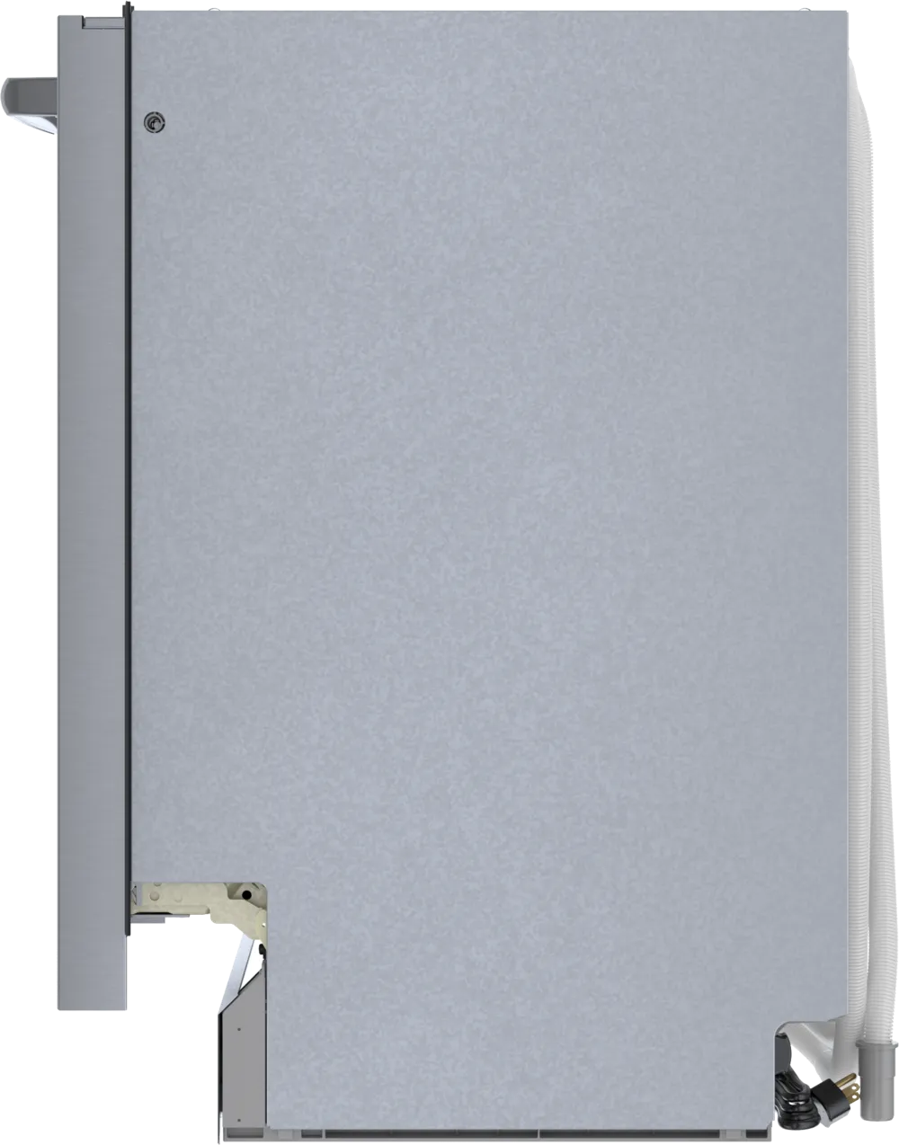 Bosch 800 Series, built-under dishwasher, 17 3/4'', Brushed steel