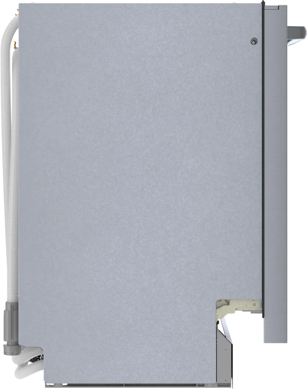 Bosch 800 Series, built-under dishwasher, 17 3/4'', Brushed steel