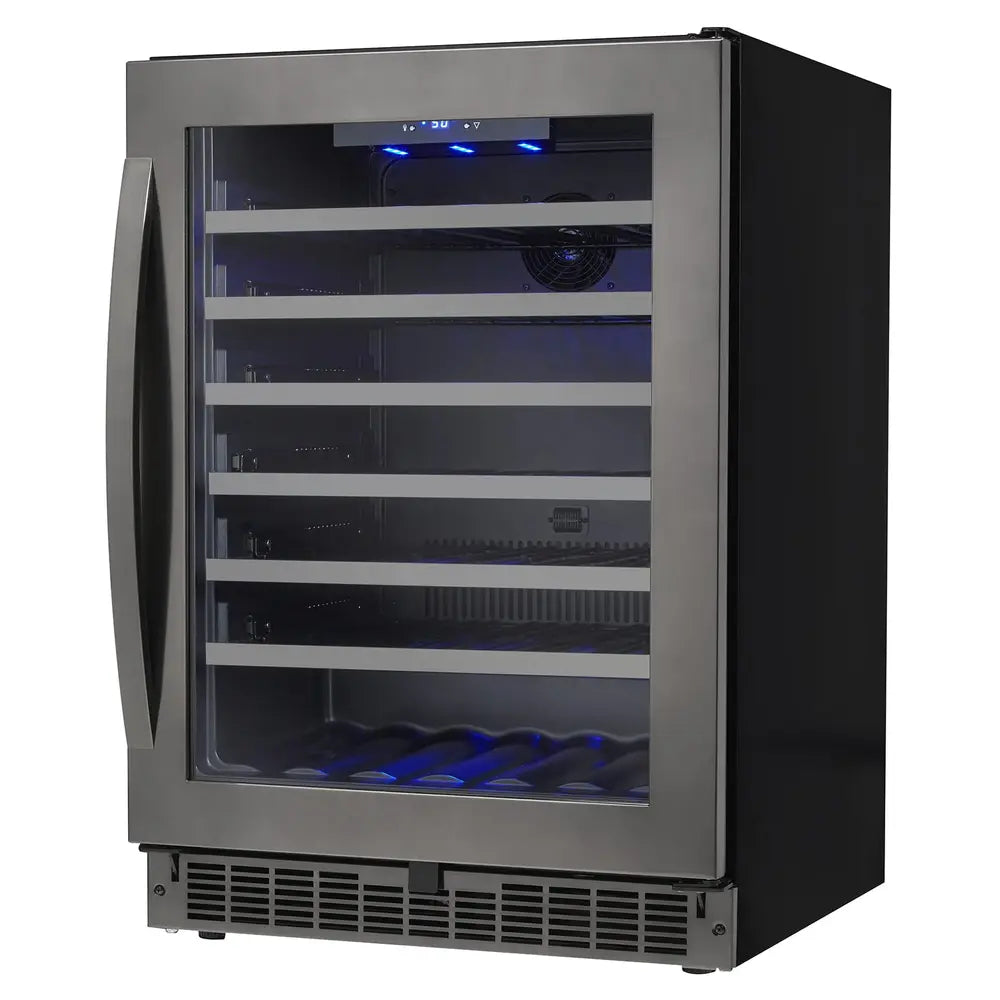 Danby Silhouette Select - 24" Built-in Wine Cellar In Black Stainless Steel
