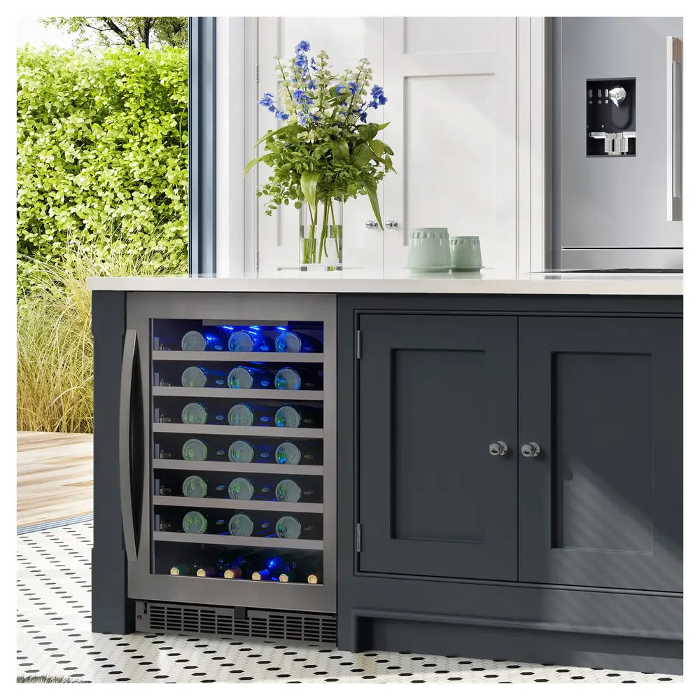 Danby Silhouette Select - 24" Built-in Wine Cellar In Black Stainless Steel