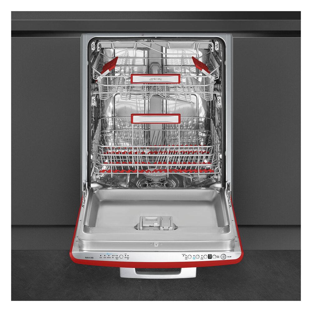 SMEG Dishwashers Red STU2FABRD2