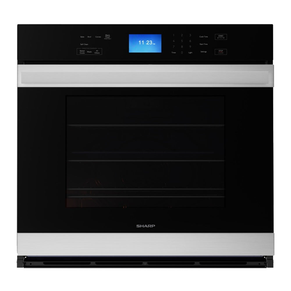 Sharp Stainless Steel European Convection Built-In Single Wall Oven