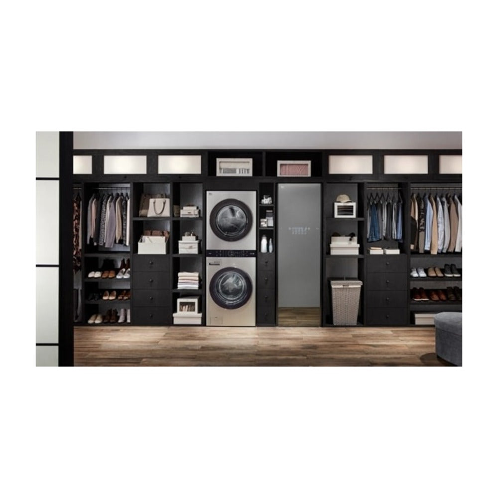 LG Studio LG STUDIO WashTower™ Smart Front Load 5.0 cu. ft. Washer and 7.4 cu. ft. Electri