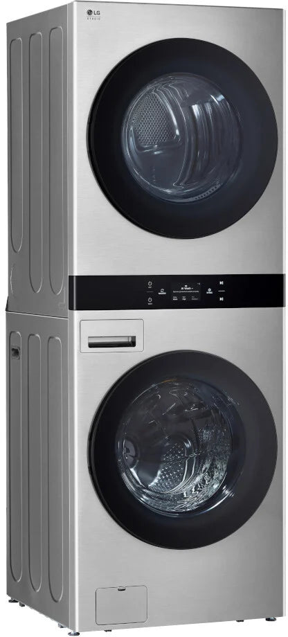 LG Studio LG STUDIO WashTower™ Smart Front Load 5.0 cu. ft. Washer and 7.4 cu. ft. Electri