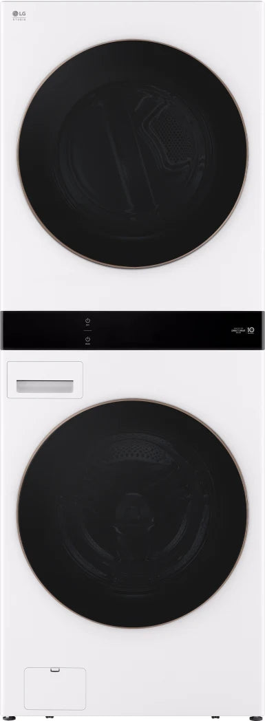 LG Studio LG STUDIO WashTower™ Smart Front Load 5.0 cu. ft. Washer and 7.4 cu. ft. Electri
