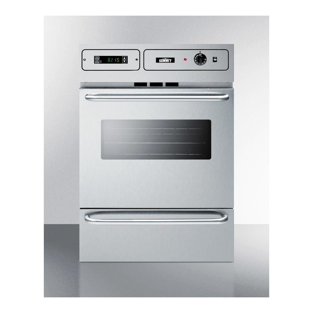 Summit 24" Wide Gas Wall Oven