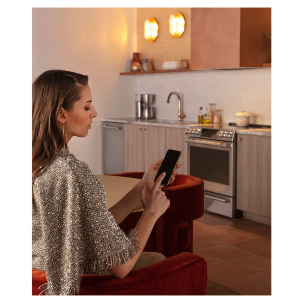 GE 30" Smart Designer Custom Insert w/ Dimmable LED Lighting