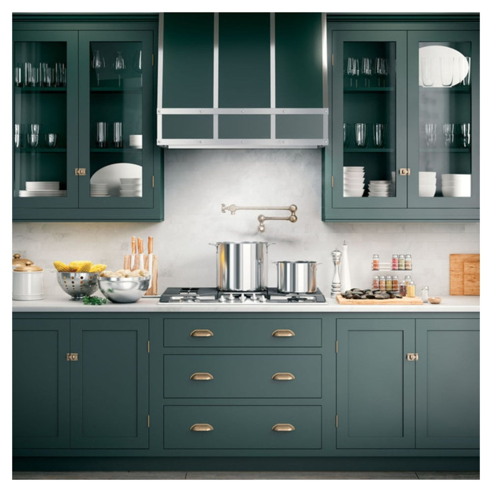 GE 36" Smart Designer Custom Insert w/ Dimmable LED Lighting