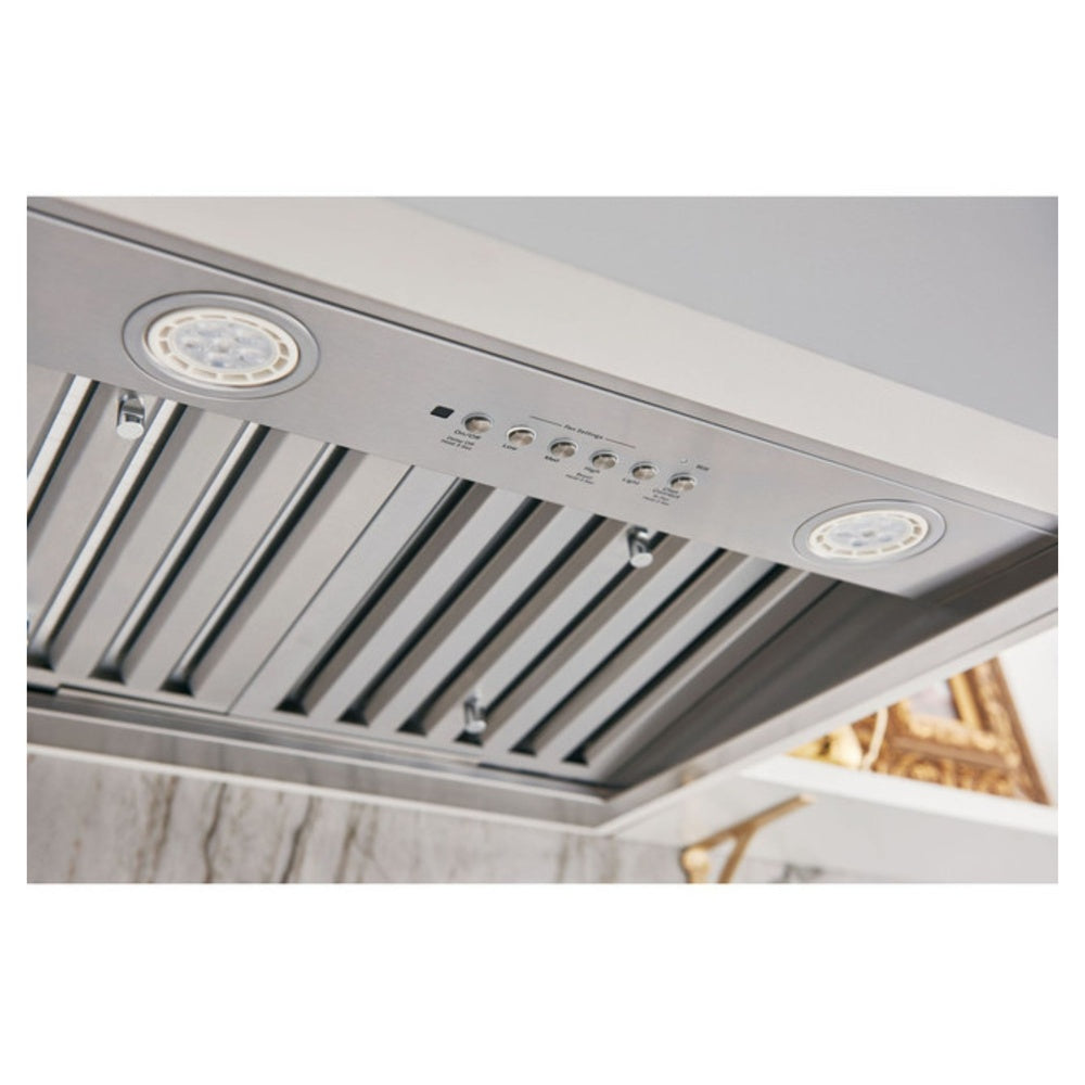 GE 36" Smart Designer Custom Insert w/ Dimmable LED Lighting