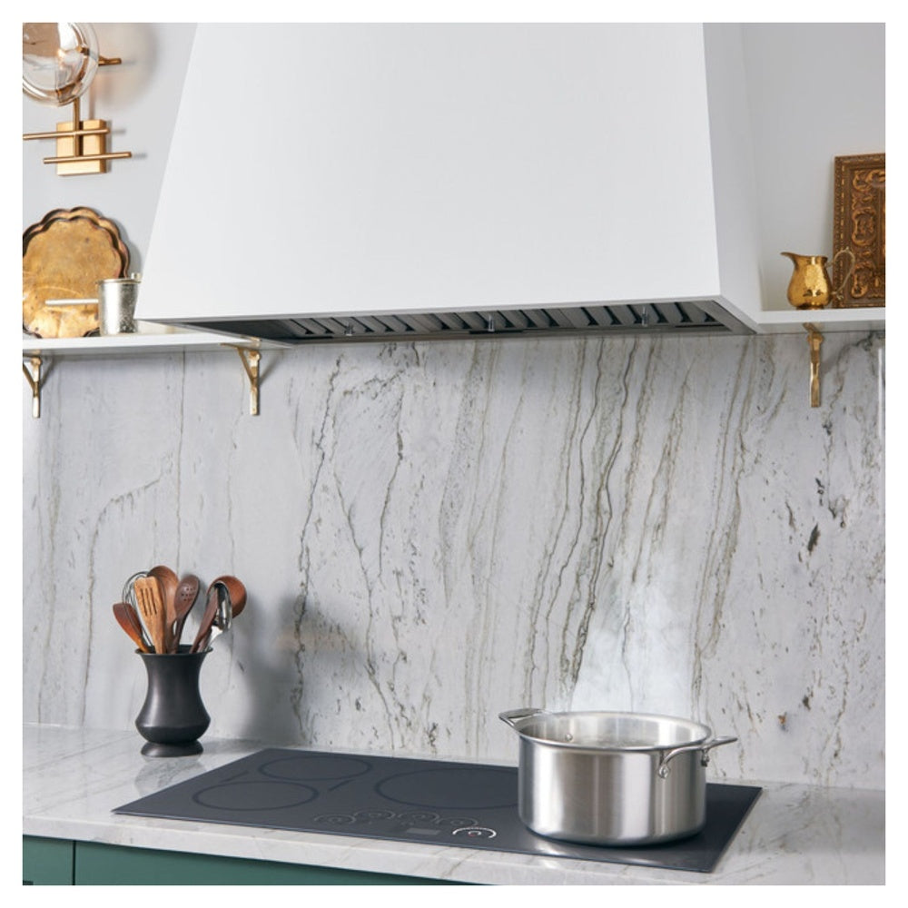 GE 36" Smart Designer Custom Insert w/ Dimmable LED Lighting