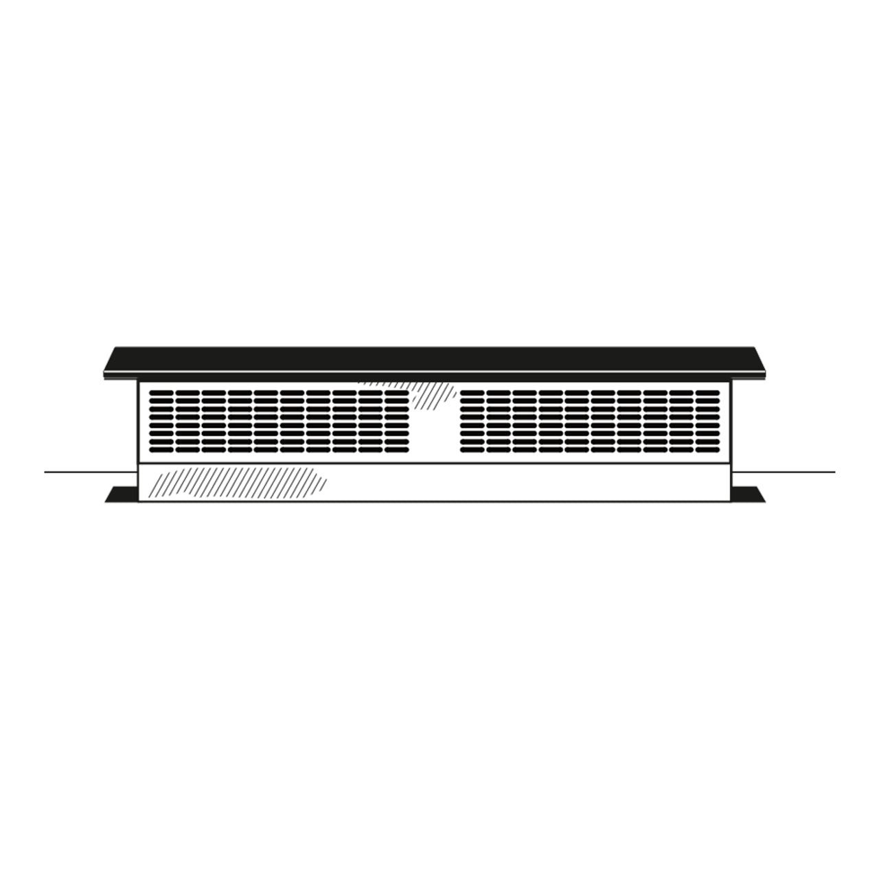 GE Universal 36" Telescopic Downdraft System
