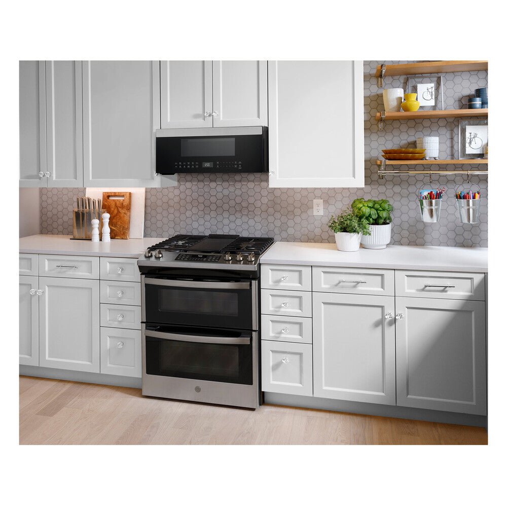 GE Profile 1.2 Cu. Ft. Over-the-Range Low Profile Sensor Microwave Oven