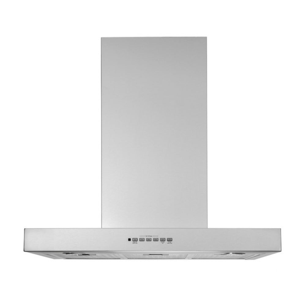 GE 30" Designer Wall Mount Hood w/ Dimmable LED Lighting