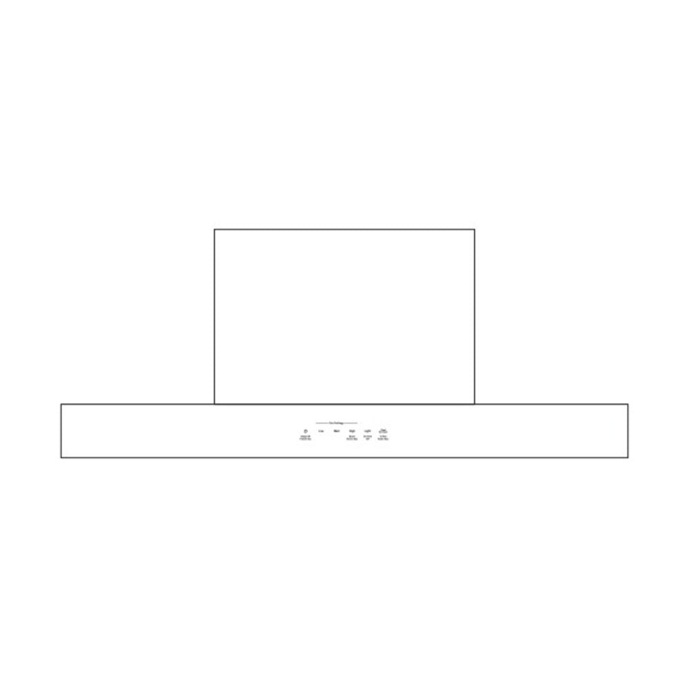 GE 30" Designer Wall Mount Hood w/ Dimmable LED Lighting