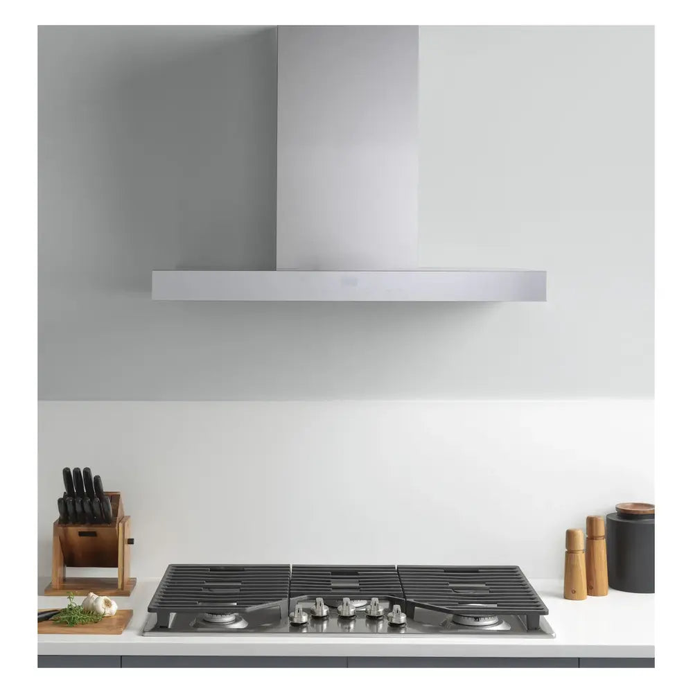GE 36" Smart Designer Wall Mount Hood w/ Perimeter Venting