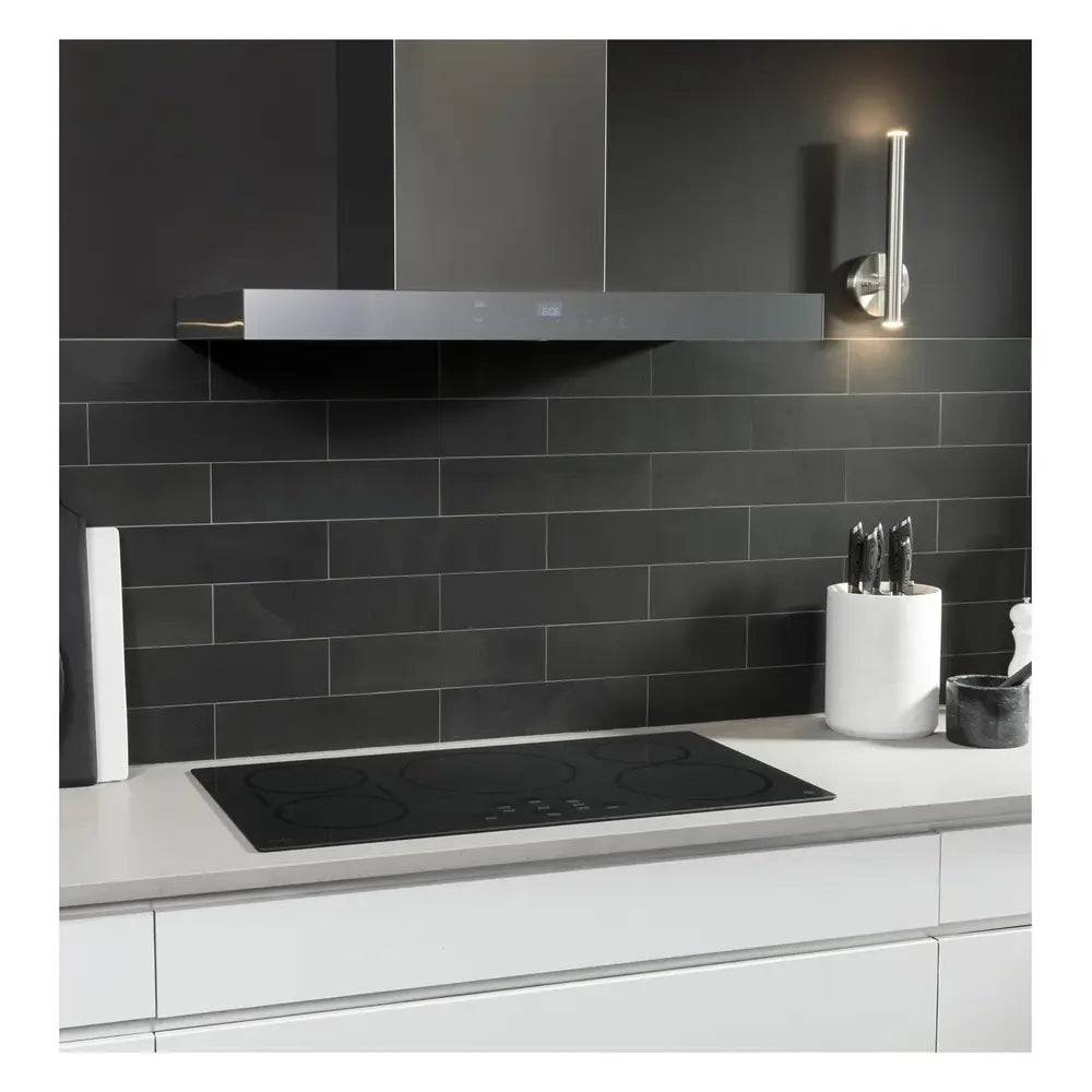 GE 36" Smart Designer Wall Mount Hood w/ Perimeter Venting