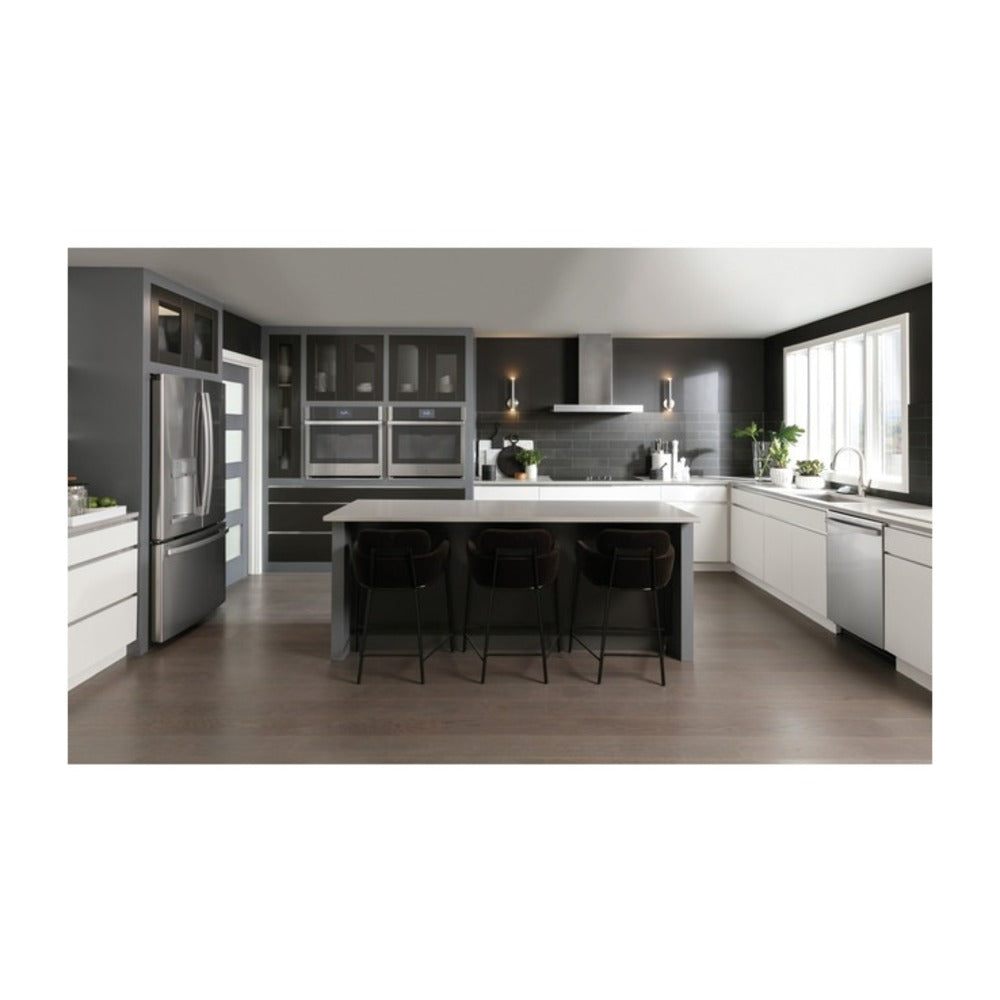 GE 36" Smart Designer Wall Mount Hood w/ Perimeter Venting