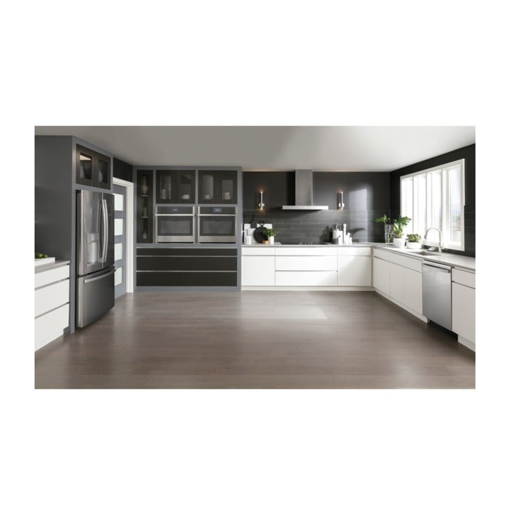 GE 36" Smart Designer Wall Mount Hood w/ Perimeter Venting