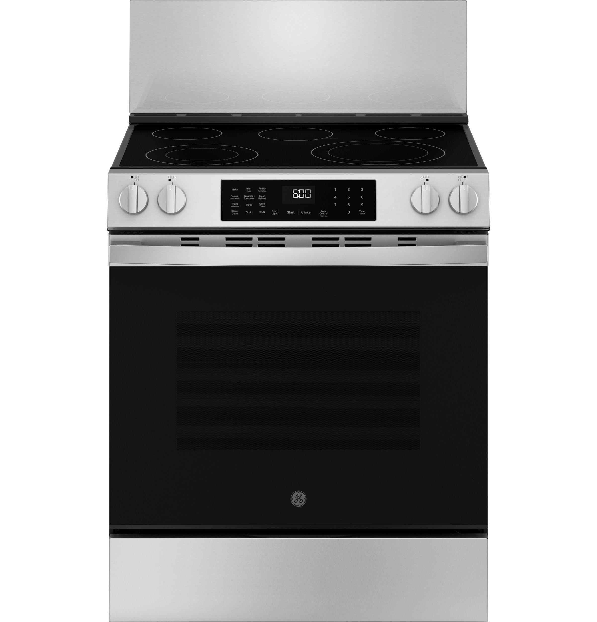 GE Profile 30" Range Stainless Steel Backsplash