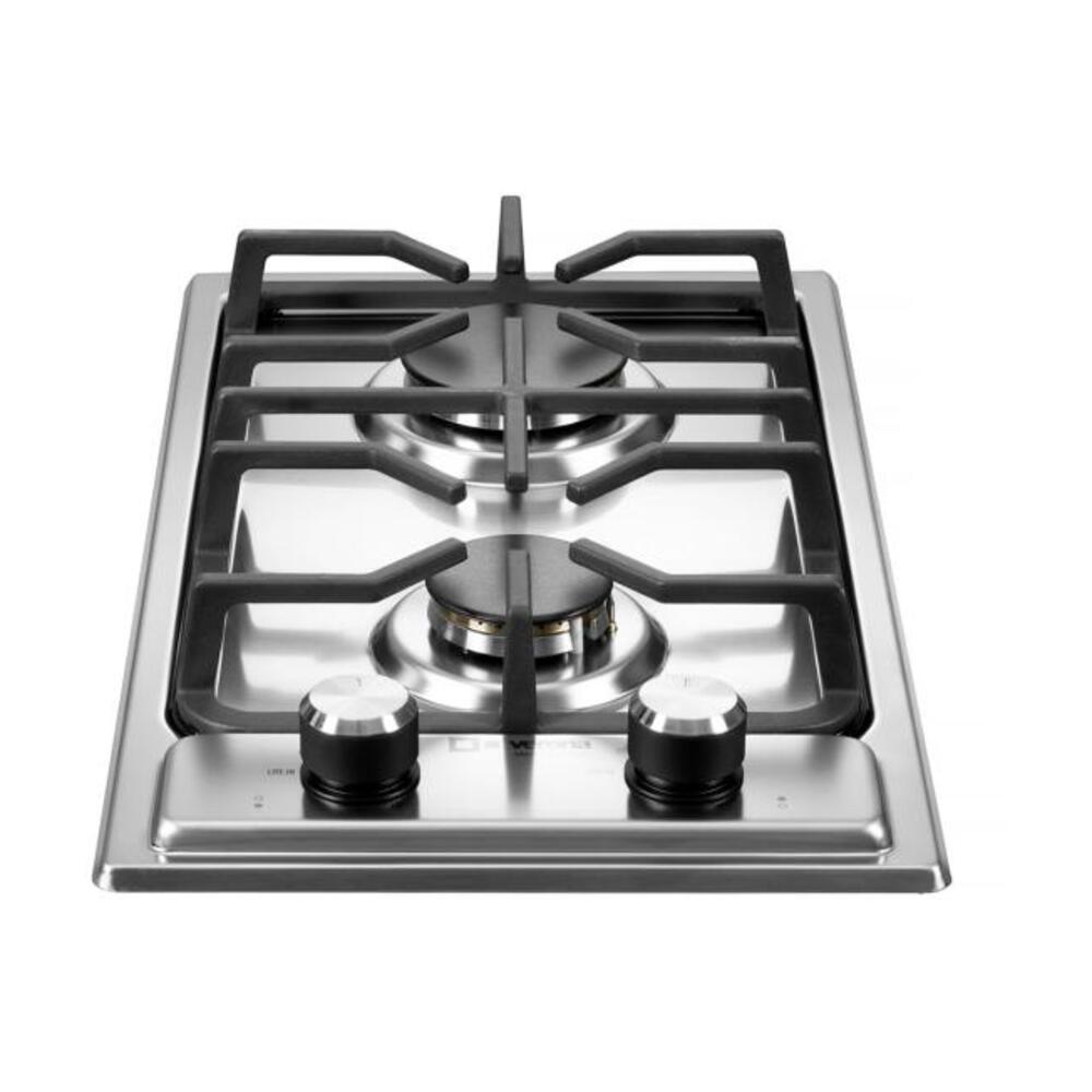 Verona Verona 12" Designer Gas Cooktop with 2 Sealed Burners in Stainless Steel