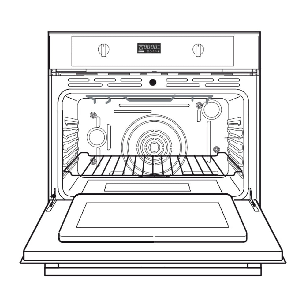 Verona Verona 30" Electric Built-In Single Wall Oven in Stainless Steel
