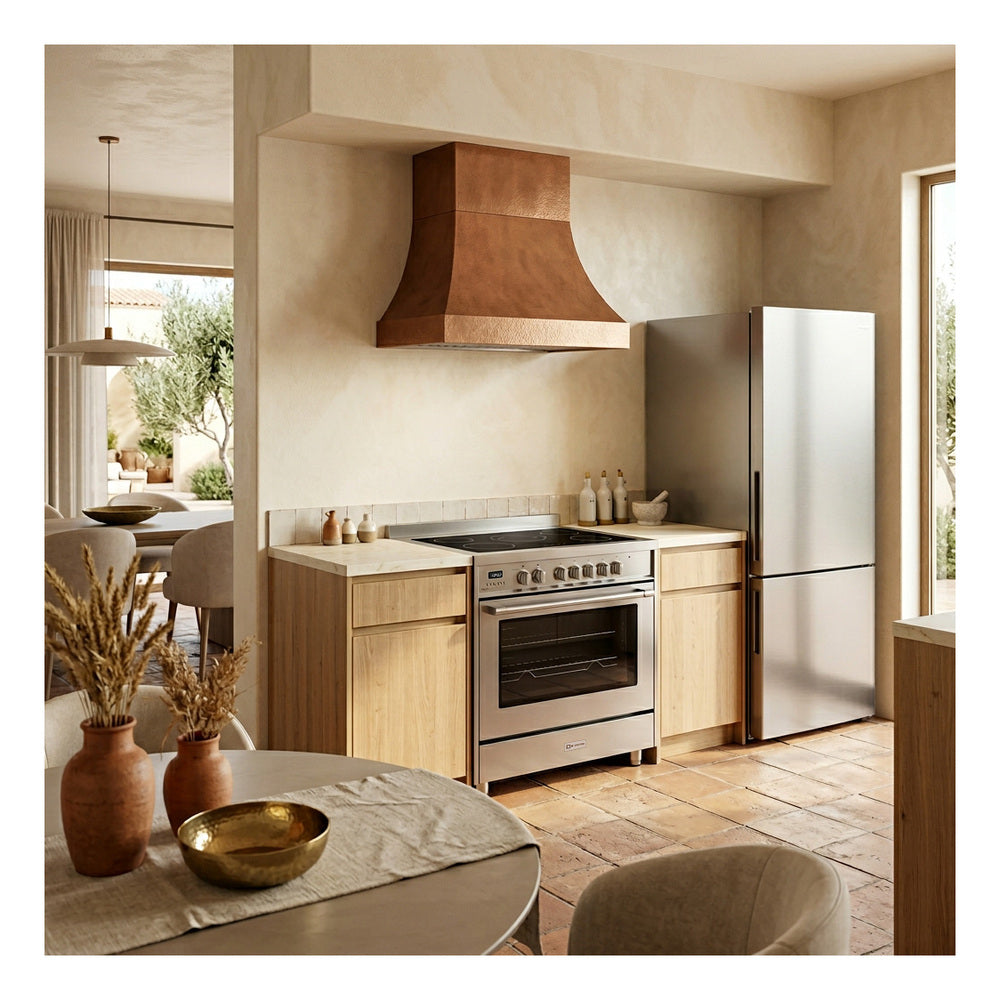 Verona Verona Prima 36" Electric Range with 5 Radiant Burners in Stainless Steel