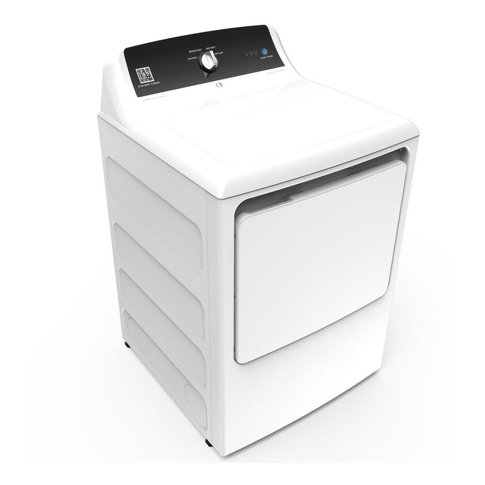 GE GE® 7.4 cu. ft. Capacity aluminized alloy drum Commercial Gas Dryer with Sensor 