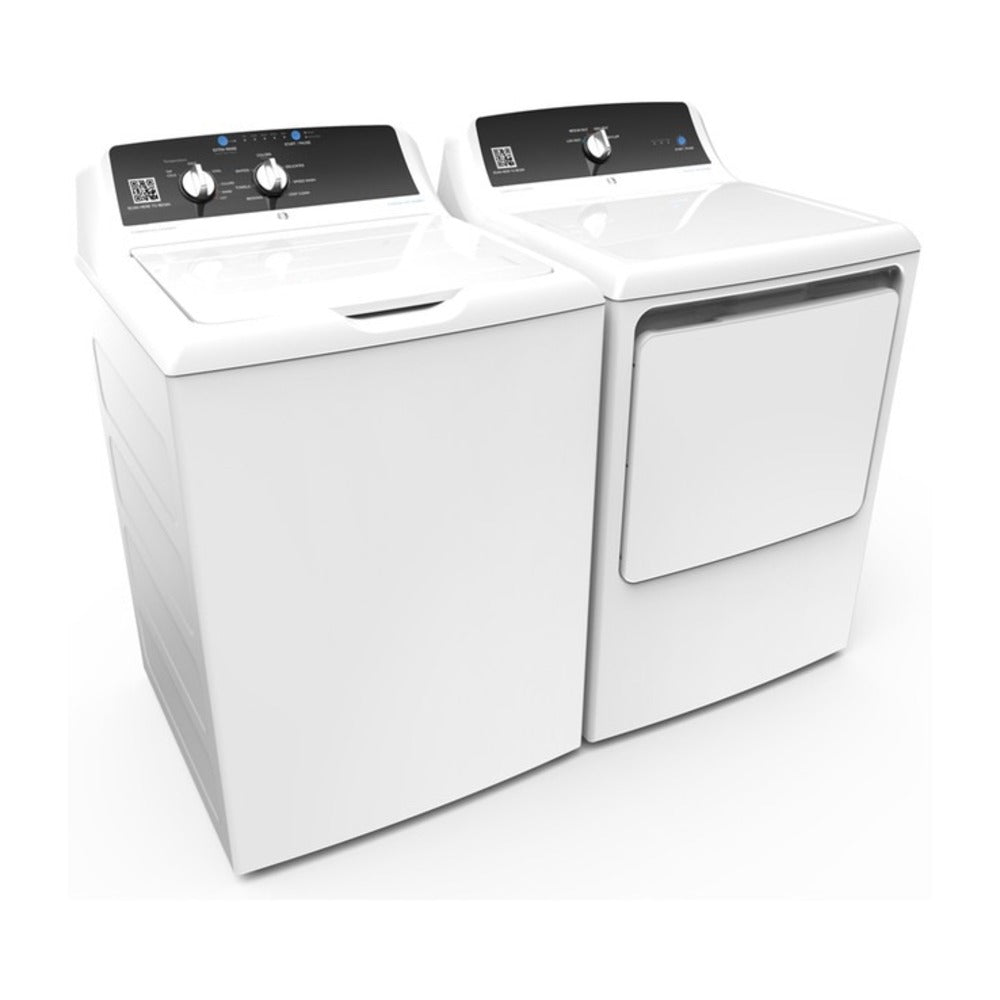 GE GE® 7.4 cu. ft. Capacity aluminized alloy drum Commercial Gas Dryer with Sensor 