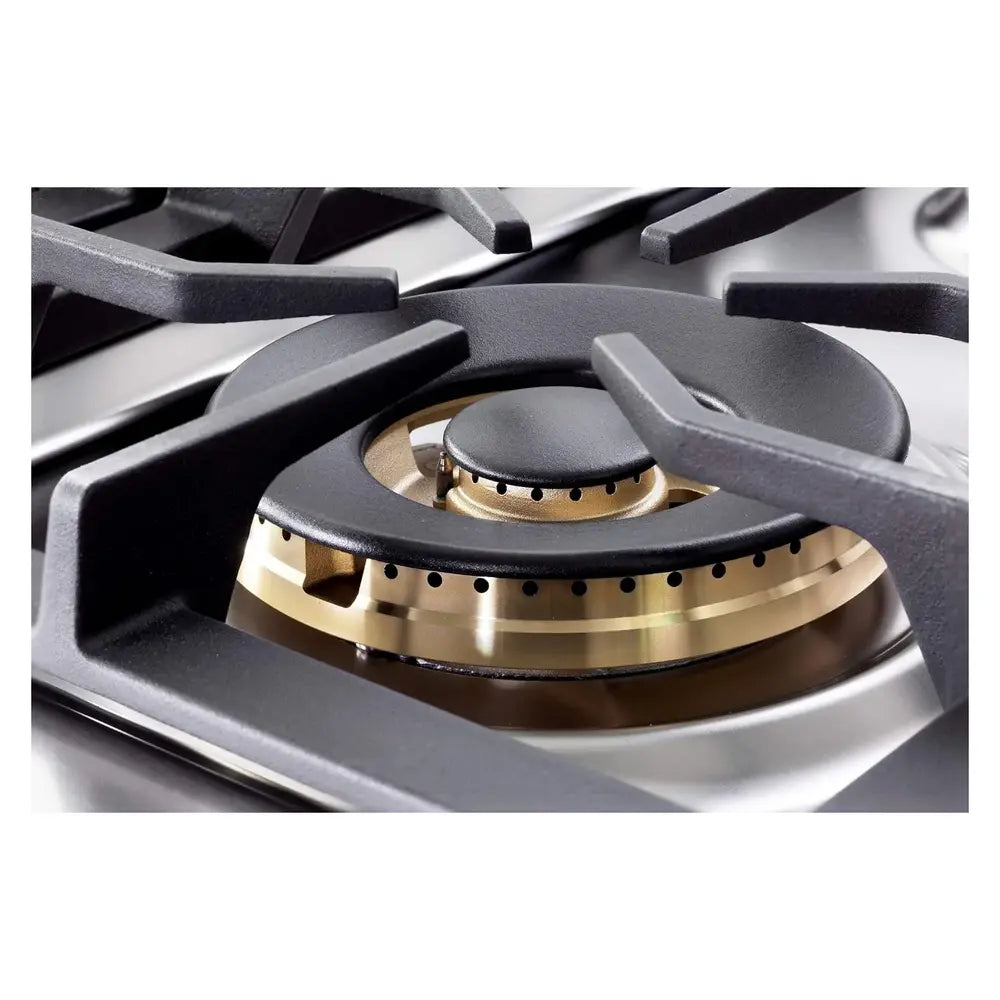 Verona Verona Ultima 36" Dual Fuel Range with 5 Sealed Burners in Stainless Steel