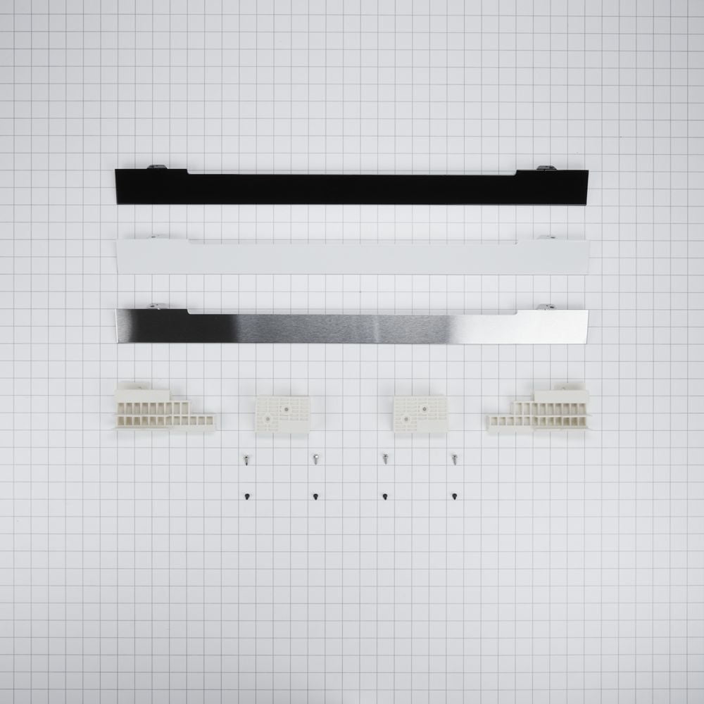 Whirlpool 27" Combination Oven Vent Trim Kit with (3) trim pieces, mounting hardware and i