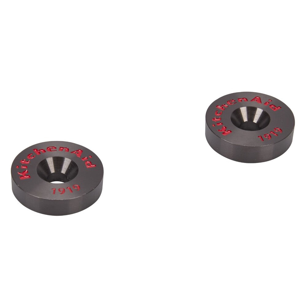 KitchenAid Refrigerator Handle Medallion Kit with 2 Medallions and Wrenches for KAD Models 