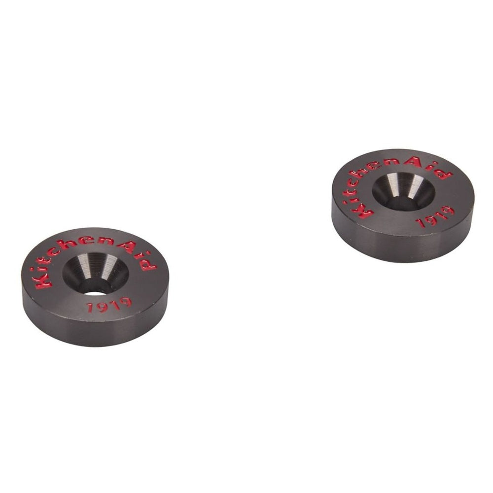 KitchenAid Refrigerator Handle Medallion Kit with 2 Medallions and Wrenches for KAD Models 