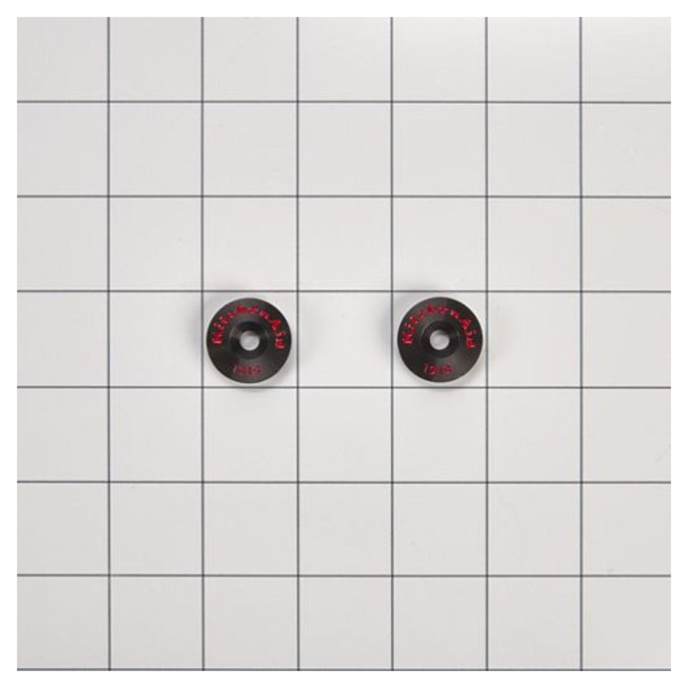 KitchenAid Refrigerator Handle Medallion Kit with 2 Medallions and Wrenches for KAD Models 