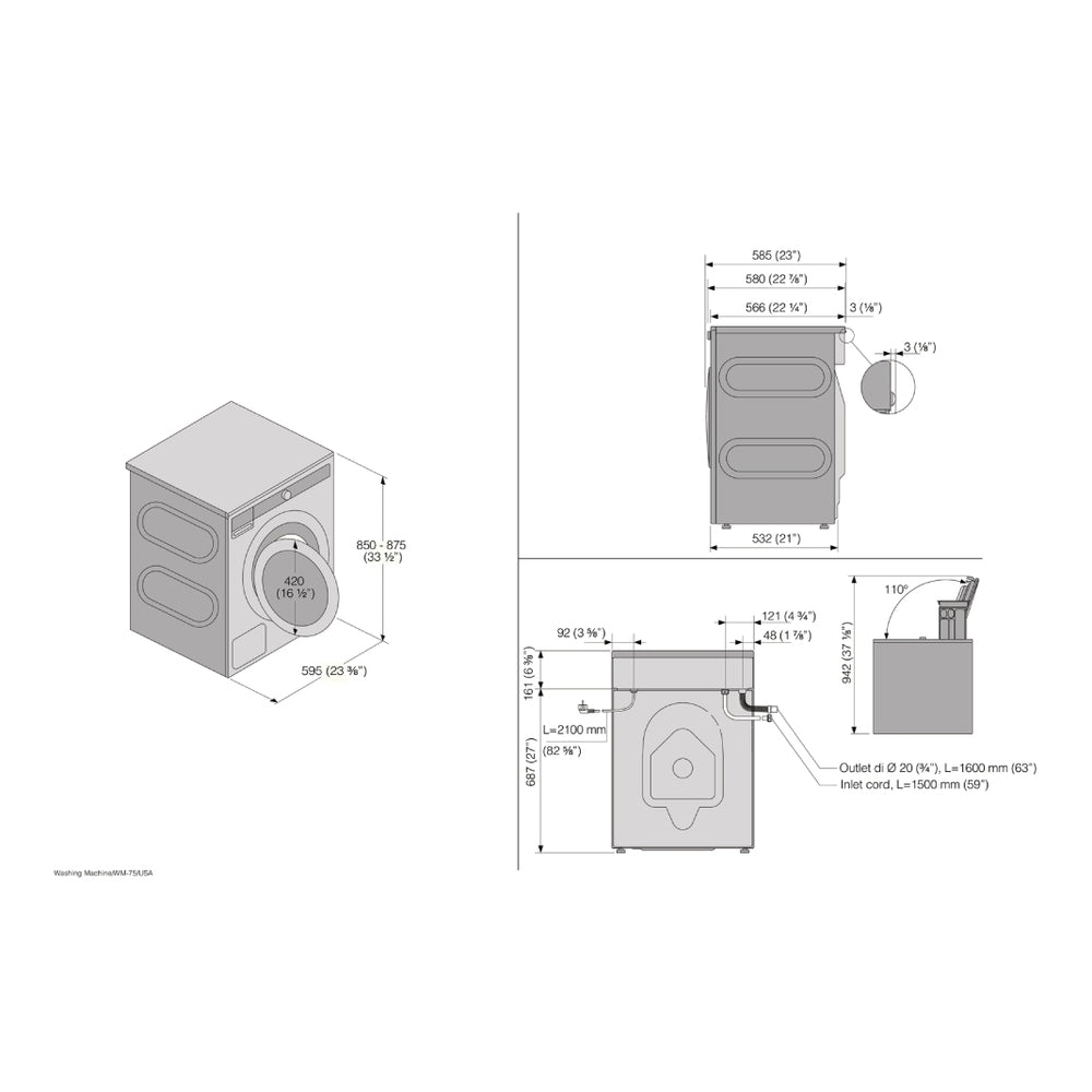 Asko Steel Seal™ Washing machine
