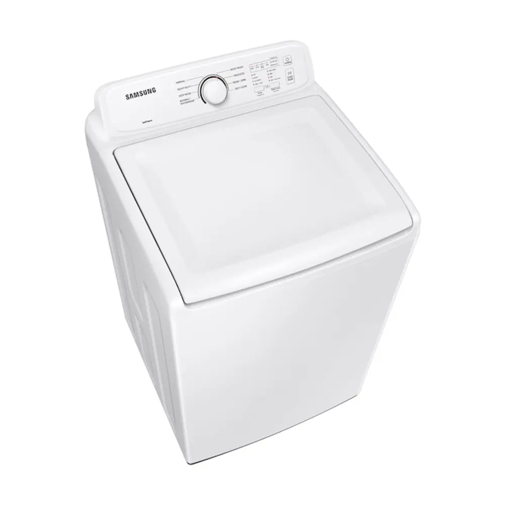 Samsung 4.0 cu. ft. Top Load Washer with ActiveWave™ Agitator and Soft-Close Lid in Whit