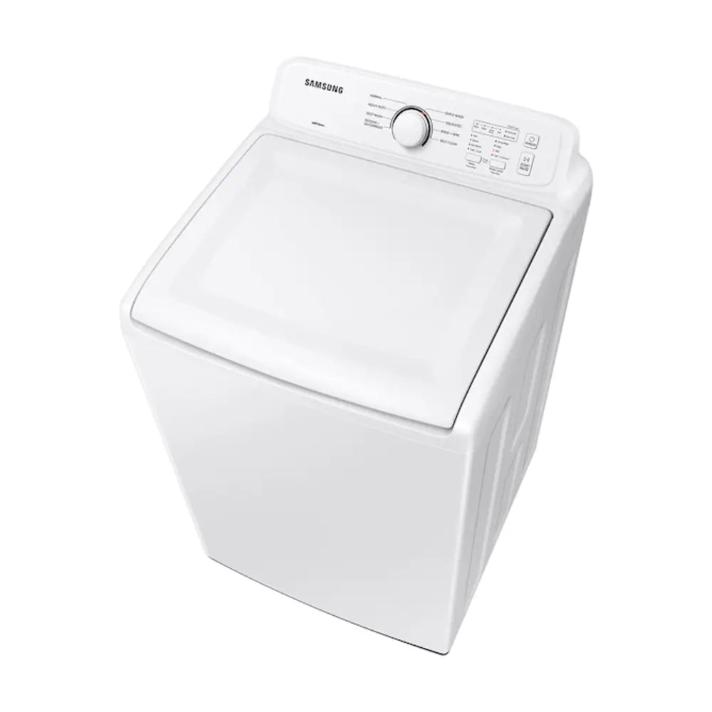 Samsung 4.0 cu. ft. Top Load Washer with ActiveWave™ Agitator and Soft-Close Lid in Whit