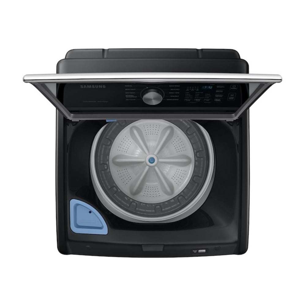 Samsung 4.7 cu. ft. Large Capacity Smart Top Load Washer with Active WaterJet in Brushed