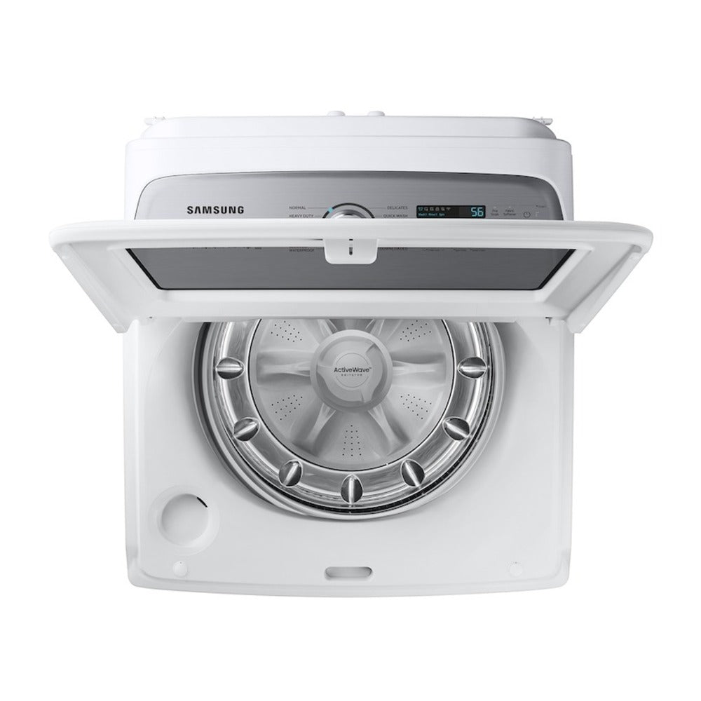 Samsung 5.1 cu. ft. Large Capacity Smart Top Load Washer with ActiveWave™ Agitator and S