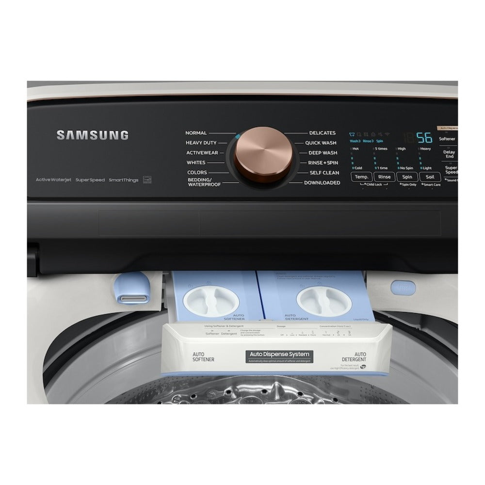Samsung 5.5 cu. ft. Extra-Large Capacity Smart Top Load Washer with Auto Dispense System