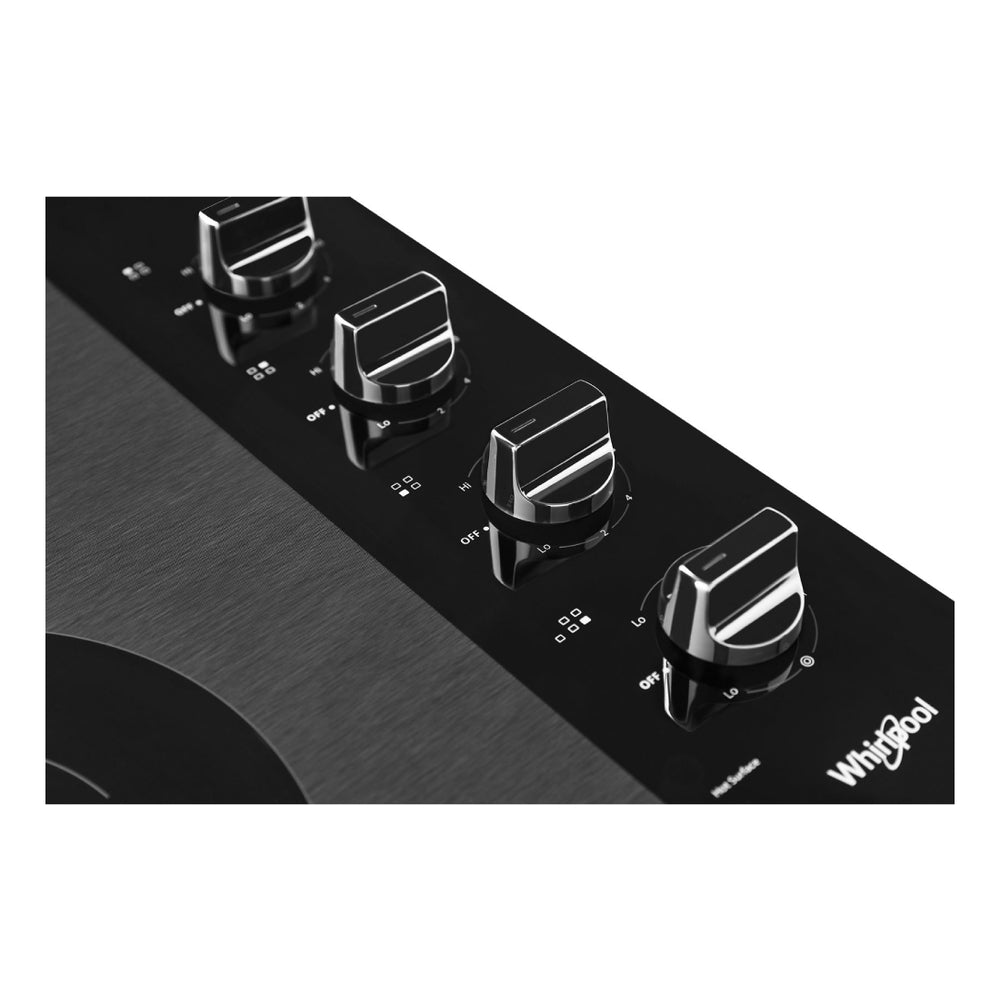 Whirlpool 30-inch Electric Ceramic Glass Cooktop with Dual Radiant Element