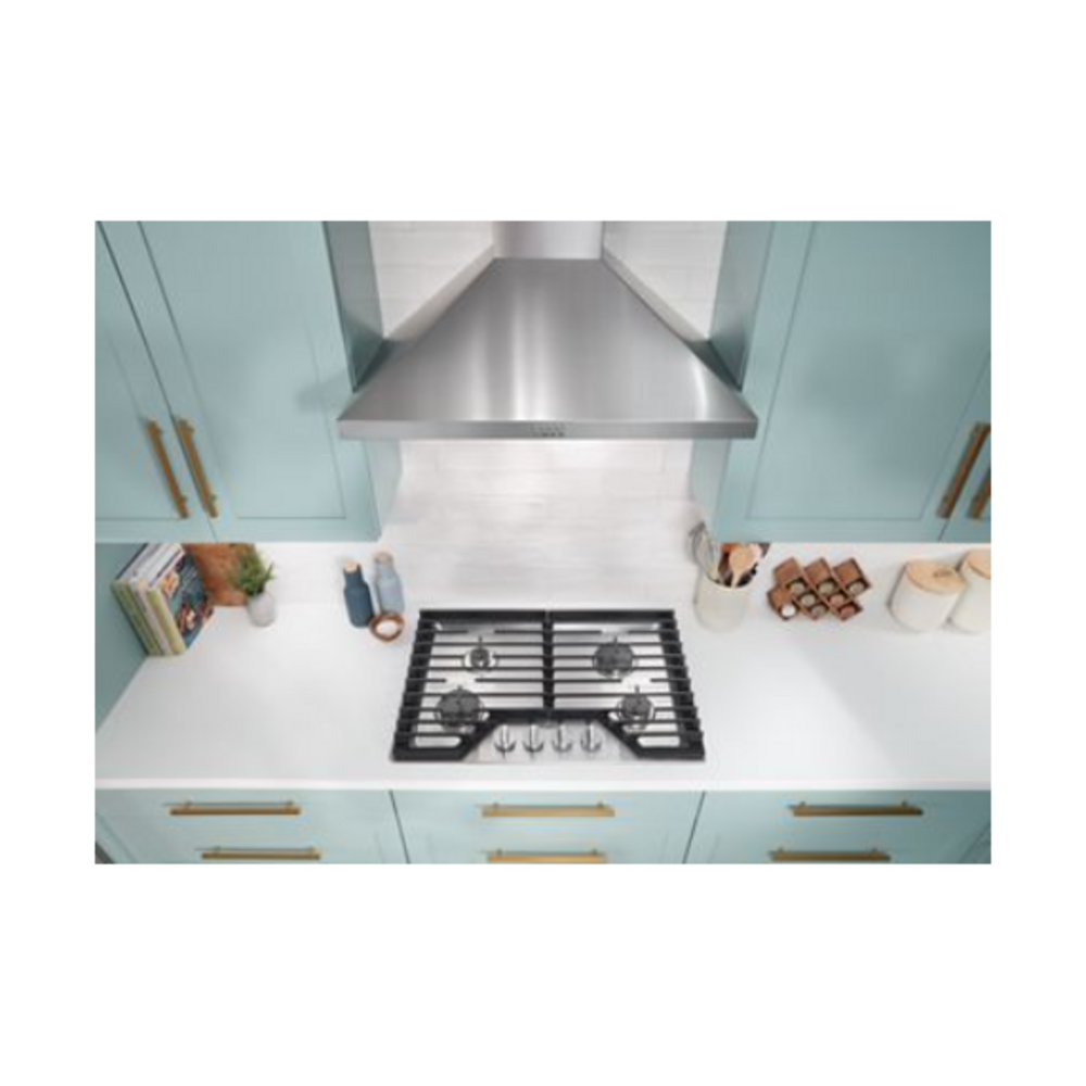 Whirlpool 30-inch Gas Cooktop with EZ-2-Lift™ Hinged Cast-Iron Grates