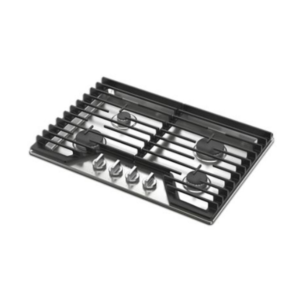 Whirlpool 30-inch Gas Cooktop with EZ-2-Lift™ Hinged Cast-Iron Grates