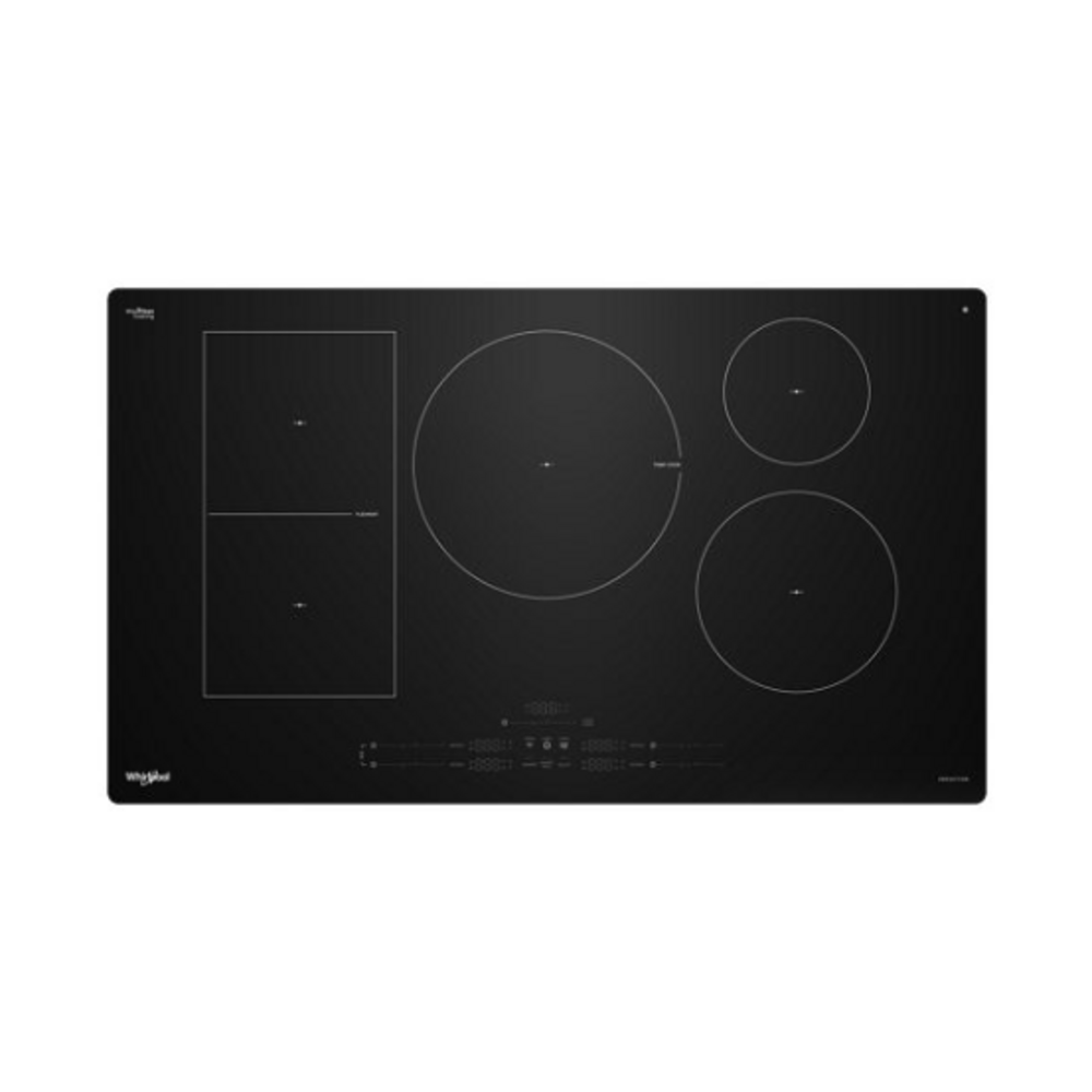 Whirlpool 36" Intelligent Induction Cooktop with Temp Cook™ Technology and WipeClean™ Coat