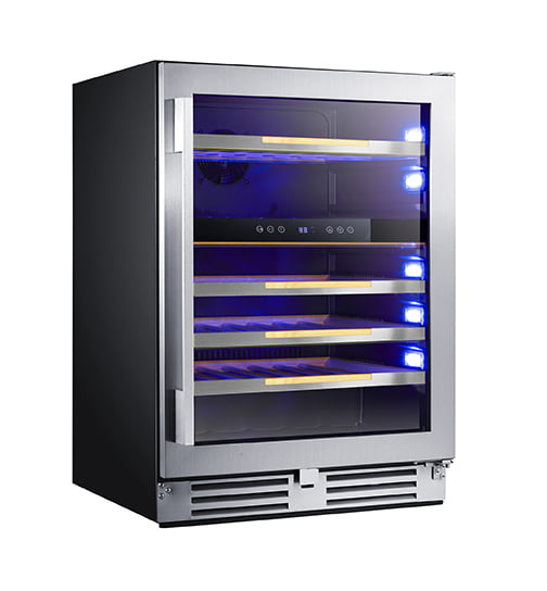 Avanti Avanti ELITE Series Wine Cooler, 47 Bottle Capacity - Stainless Steel / 47 Bottl
