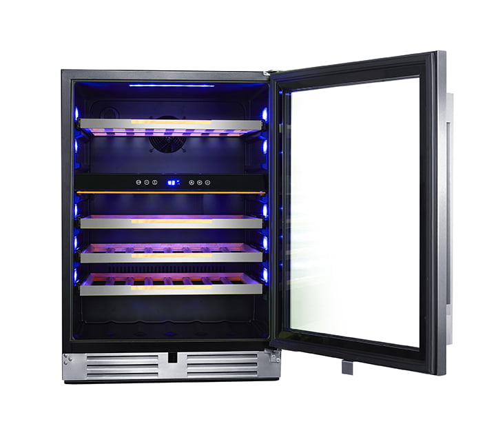 Avanti Avanti ELITE Series Wine Cooler, 47 Bottle Capacity - Stainless Steel / 47 Bottl