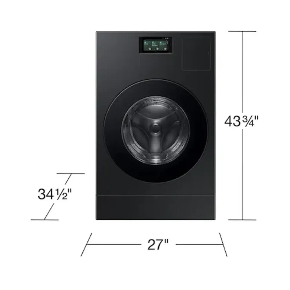 Samsung Bespoke AI All-in-One Ventless Combo AI Home 7" LCD Display  AI OptiWash™ and Dr