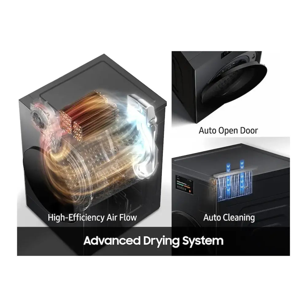 Samsung Bespoke AI All-in-One Ventless Combo AI Home 7" LCD Display  AI OptiWash™ and Dr