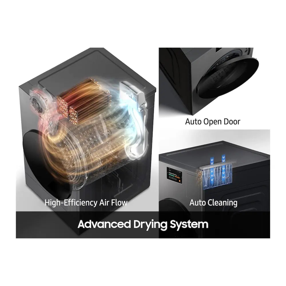 Samsung Bespoke AI All-in-One Ventless Combo AI Home 7" LCD Display  AI OptiWash™ and Dr