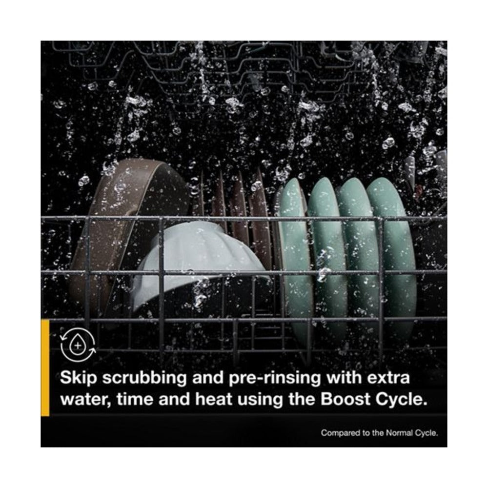 Whirlpool 24" Dishwasher with Boost Cycle and Triple Filtration Wash - 55dBA